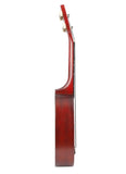 VIVICTORY Pineapple Ukulele / 21 inch / Nylon Strings / Gig Bag for beginner - 【Brown / matte】