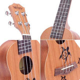 VIVICTORY Soprano Ukulele / 21 Inch / Mahogany / Aquila String / Beginner Kit 【Turtle】