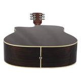 KC-JOHNNY Acoustic Guitar / 41” / Solid Spruce Top Green Pearl Binding D’Addario String Package kit【Dreadnought Pearl】KC-DR-4110C