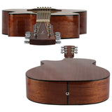 KC-JOHNNY Acoustic Guitar / 41” / Cutaway Solid Spruce Mahogany Green Pearl, EXP-16 Strings【Fluvial】KC-FM-4050C