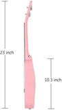 VIVICTORY Concert Ukulele / 21 Inch / Mahogany / Aquila String / Beginner Kit -【 Pink 】