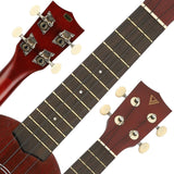 VIVICTORY Pineapple Ukulele / 21 inch / Nylon Strings / Gig Bag for beginner - 【Brown / matte】