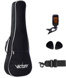 VIVICTORY Concert Ukulele / 21 Inch / Mahogany / Aquila String / Beginner Kit -【 Pink 】