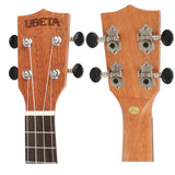 UBETA Concert Ukulele / 23 Inch / Mahogany / Aquila String【Travel Bundle】