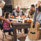 VIVICTORY Soprano Ukulele / 21 Inch / Mahogany / Aquila String / Beginner Kit 【 Natural Color 】