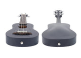 VIVICTORY Soprano Ukulele / 21 Inch / Mahogany / Aquila String / Beginner Kit   【 Black 】