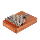 VI VICTORY 17 Key Kalimba Thumb Piano, Mahogany Solid Wood, Color-painted【 Dreamcatcher 】*No Carved Key Notes*