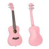 VIVICTORY Concert Ukulele / 23 Inch / Mahogany / Aquila String / Beginner Kit 【 Pink 】