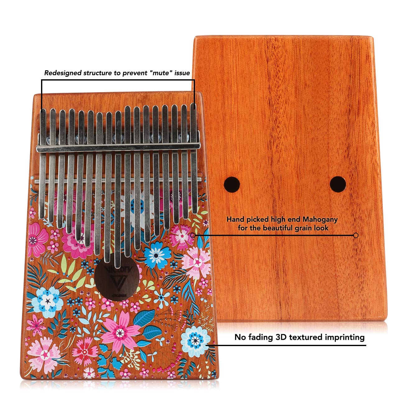 Kalimba 17 keys (Piano africain 17 notes)