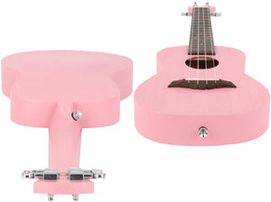 VIVICTORY Concert Ukulele / 21 Inch / Mahogany / Aquila String / Beginner Kit -【 Pink 】