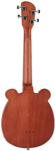 UBETA Electric Tenor 26 inch Ukulele Mahogany Body with Gig bag, tuner,picks, Aquila nylon strings, chord card, red electric line and strap