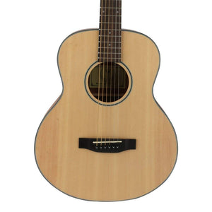 KC-JOHNNY Acoustic Guitar / GS Full Body Spruce Top Black ABS Binding Mahogany Neck【White Blonde】KC-GSM-350