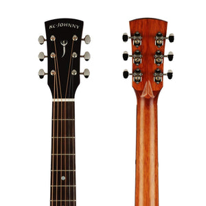 KC-JOHNNY Acoustic Guitar / 41” / All Solid Spruce Mahogany 【 Dreadnought Emerald 】KC-DM-41050