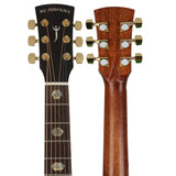 KC-JOHNNY Acoustic Guitar / 41” / Dreadnought Solid Spruce Top Green Pearl Sound Pot Africa Mahogany Neck D’Addario Strings【Dreadnought Emerald】KC-DR-41010