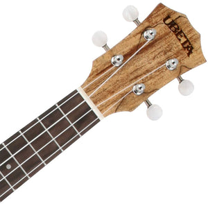 UBETA Concert Ukulele Spalted Maple UC-SM- 061 23 inch with Ukulele Set Strap Nylon String