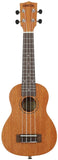 UBETA US-031 Soprano Ukulele 21 Inch Beginner Travel Mahogany Ukulele Bundle with Gig bag, clip-on tuner, picks,strings chord card and strap