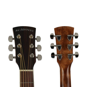 KC-JOHNNY Acoustic Guitar / Flamed Mahogany Body Package kit 【Burning Man】KC-GAFM-460C