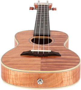 UBETA Concert Ukulele Exotic Mahogany UC-FM-063 23 inch with Ukulele Set Strap Nylon String Tuner