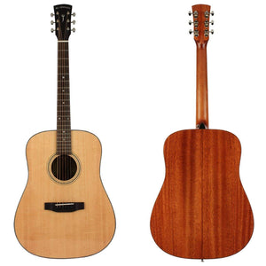 KC-JOHNNY Acoustic Guitar / 41” / All Solid Spruce Mahogany 【 Dreadnought Emerald 】KC-DM-41050