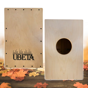 UBETA Jam Cajon Box drum with Internal Snares【CLASSIC BRICH】COMPACT SIZE