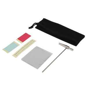 VI VICTORY 17 Key Kalimba Thumb Piano, Mahogany Solid Wood, Color-painted 【 Aircraft 】*No Carved Key Notes*