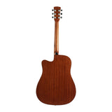 KC-JOHNNY Acoustic Guitar / 41” / Cutaway Dreadnought Spruce Top Black ABS Binding Mahogany Neck【Classic Cut】KC-DM-450C