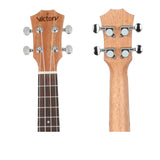 VIVICTORY Concert Ukulele / 23 Inch / Mahogany / Aquila String / Beginner Kit    【 Natural Color 】